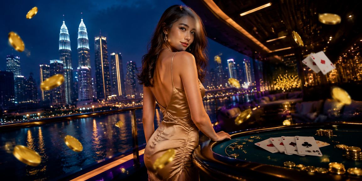 Pemain poker dalam talian di Kuala Lumpur menggunakan telefon pintar
